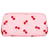 Superdrug cherry print expandable cosmetic bag (British brand)