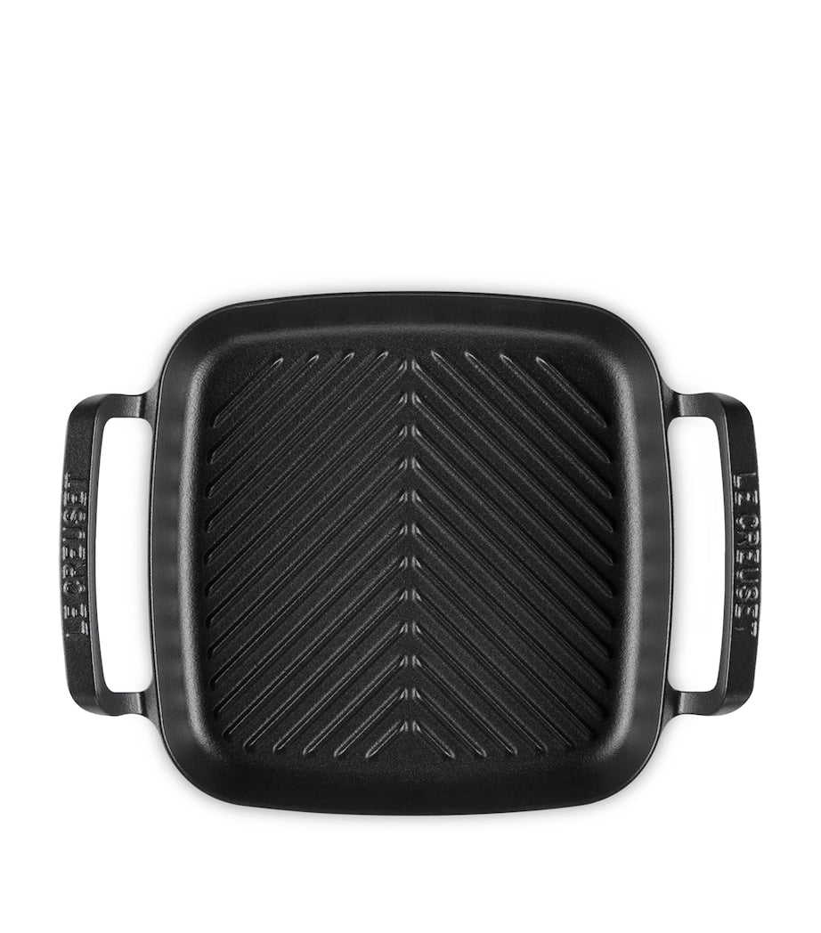 Le Creuset cast iron square BBQ grill 26cm, UK version