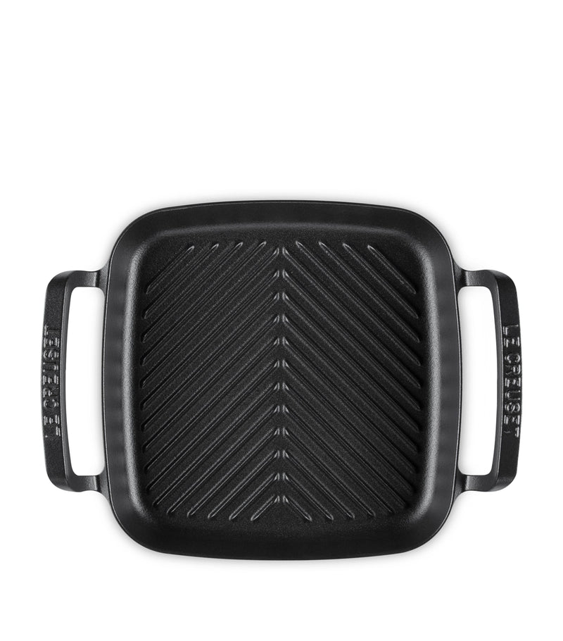 Le Creuset cast iron square BBQ grill 26cm, UK version