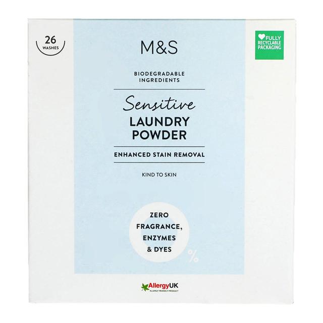 M&S Sensitive Laundry Powder   1.43kg GOODS M&S   