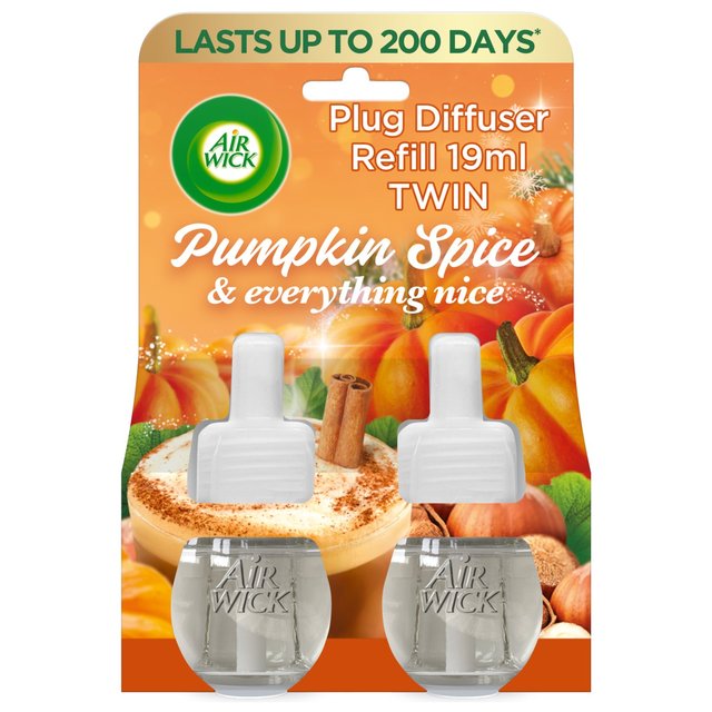 Airwick Liquid Electrical Pumpkin Spice & Everything Nice   2 x 19ml GOODS M&S   