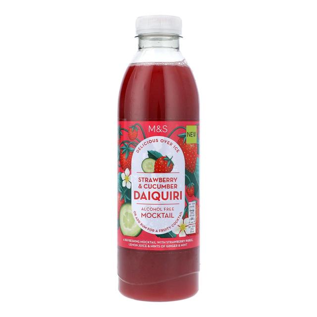 M&S Strawberry & Cucumber Daiquiri Mocktail   750ml