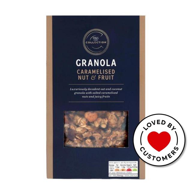 M&S Collection Caramelised Fruit & Nut Granola   400g