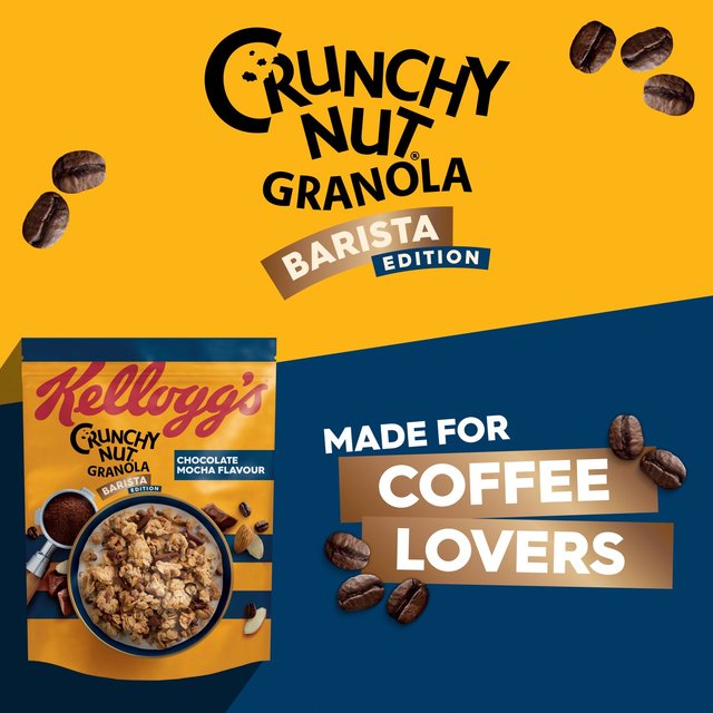 Kellogg's Crunchy Nut Granola Barista Mocha Breakfast   350g