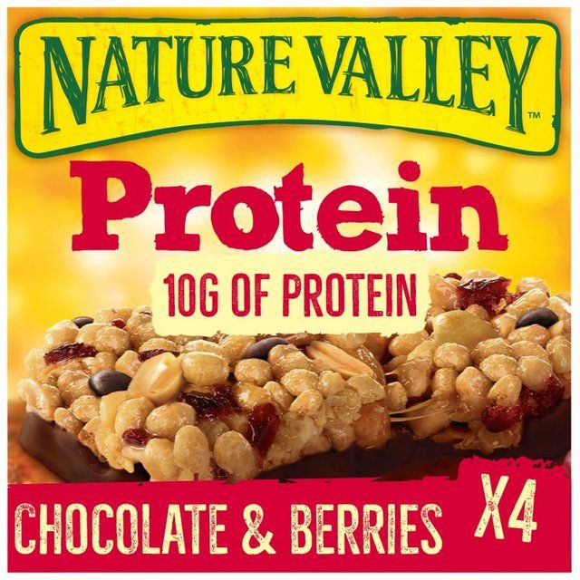 Nature Valley Protein Chocolate & Berries Cereal Bars   4 x 40g GOODS M&S   