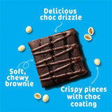 Fibre One 90 Calorie Crispy Choc Brownies Snack Bars   5 x 24g GOODS M&S   