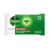 Dettol Antibacterial Wipes 2-in-1 Hands and Surfaces   15 per pack GOODS M&S   