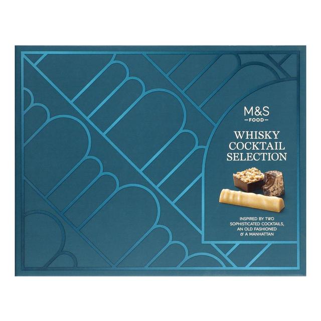 M&S Whisky Cocktail Chocolate Selection   140g