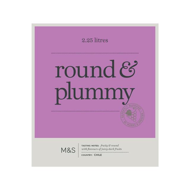 M&S Round & Plummy Merlot   2.25L