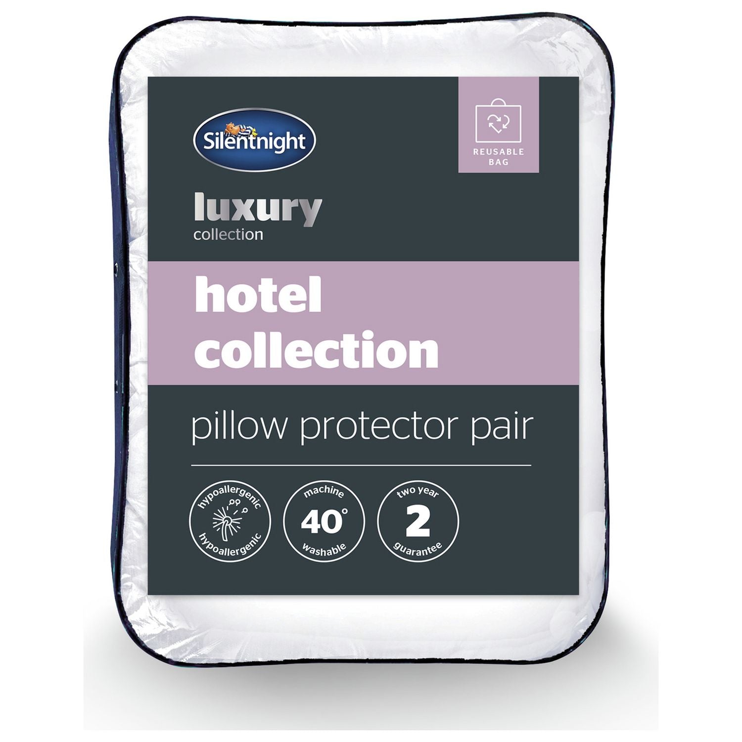 Silentnight Hotel Collection pillow protectors 2 pack (British brand)