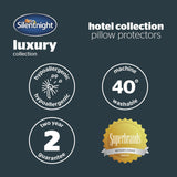 Silentnight Hotel Collection pillow protectors 2 pack (British brand)