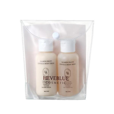 Superdrug Heveblue PDRN Salmon Fruity Centella Body Travel Kit (2pcs)- Buy online at McGrocer