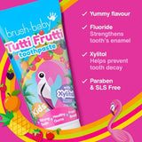 Brush Baby Tutti Frutti toothpaste 50ml, imported from the UK