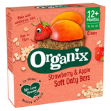 Organix Strawberry & Apple Organic Soft Oaty Bars Toddler Snack Multipack   6 x 23g GOODS M&S   