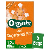 Organix Mini Gingerbread Men Organic Toddler Snack Biscuits Multipack   5 x 20g GOODS M&S   