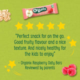 Organix Raspberry & Apple Organic Soft Oaty Bars Toddler Snack Multipack   6 x 23g GOODS M&S   