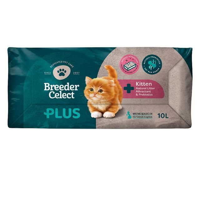 Breeder Celect Pro Biotic Kitten Paper Cat Litter   10L GOODS M&S   