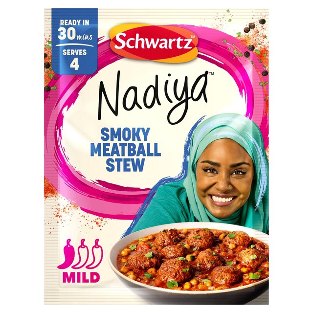 Schwartz x Nadiya Smoky Meatball Stew Recipe Mix   30g