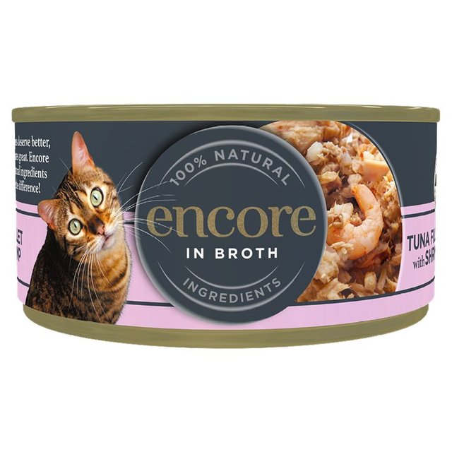 Encore Cat Tin Shrimp & Tuna   70g