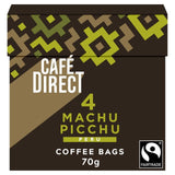 Cafedirect Fairtrade Machu Picchu Peru Coffee Bags   10 per pack GOODS M&S   