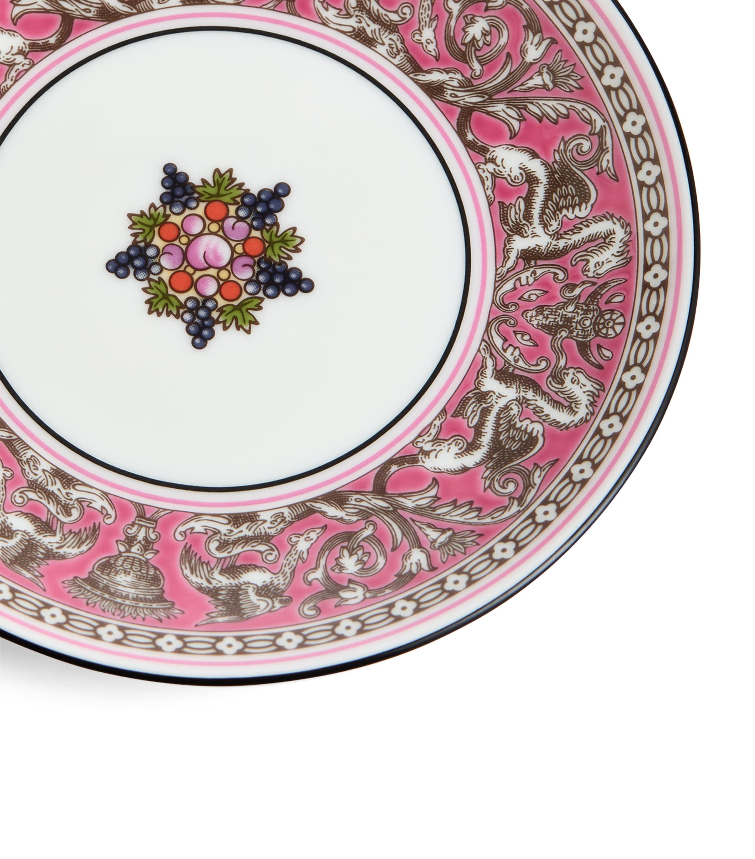 Wedgwood Florentine Fuchsia petite tray 12cm (British brand)