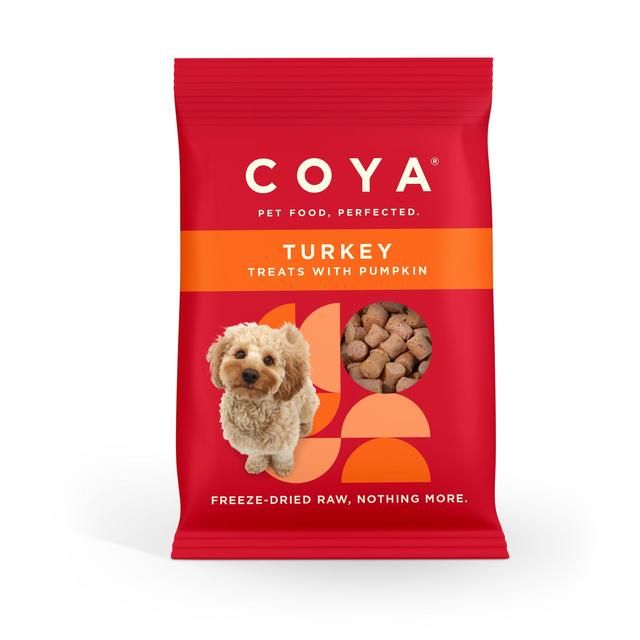 COYA Freeze-Dried Raw Adult Dog Treats Turkey   40g GOODS M&S   