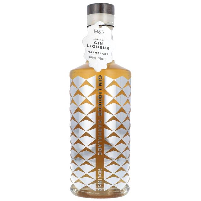 M&S Light Up Marmalade Gin Liqueur   50cl GOODS M&S   