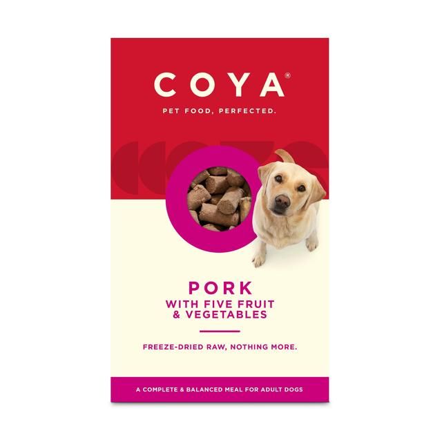 COYA Freeze-Dried Raw Adult Dog Food Pork   150g GOODS M&S   