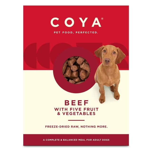 COYA Freeze-Dried Raw Adult Dog Food Beef   750g