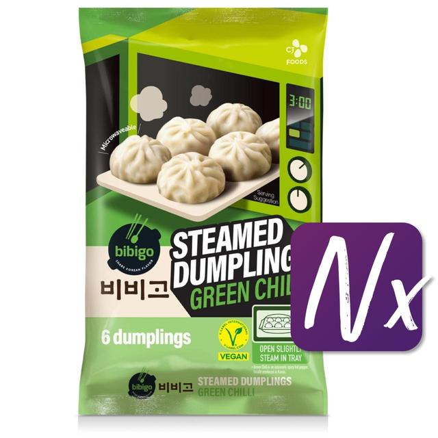 bibigo Korean Spicy Green Chili Steamed Dumpling   168g GOODS M&S   