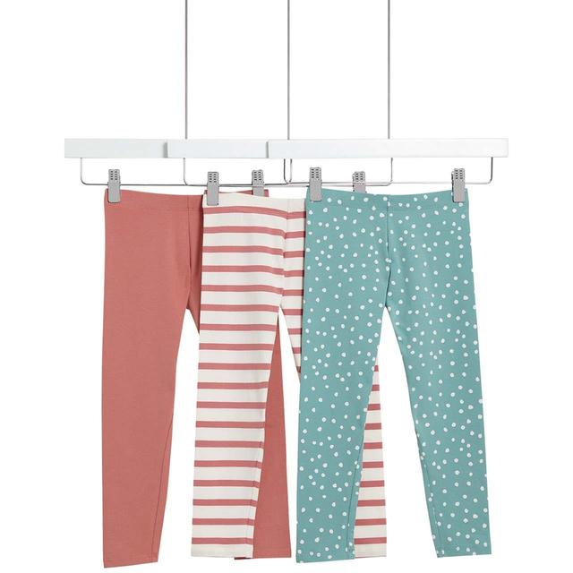 M&S Stripe Leggings 3 Pack 3-7 Years