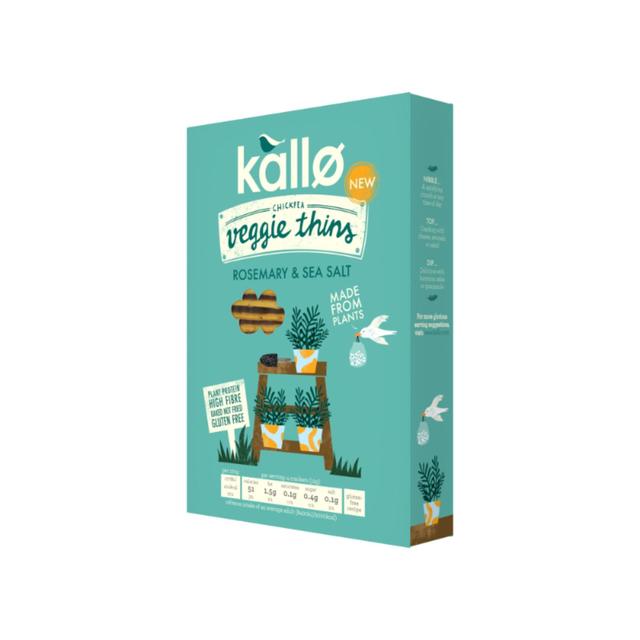 Kallo Veggie Thins Rosemary & Sea Salt   100g GOODS M&S   