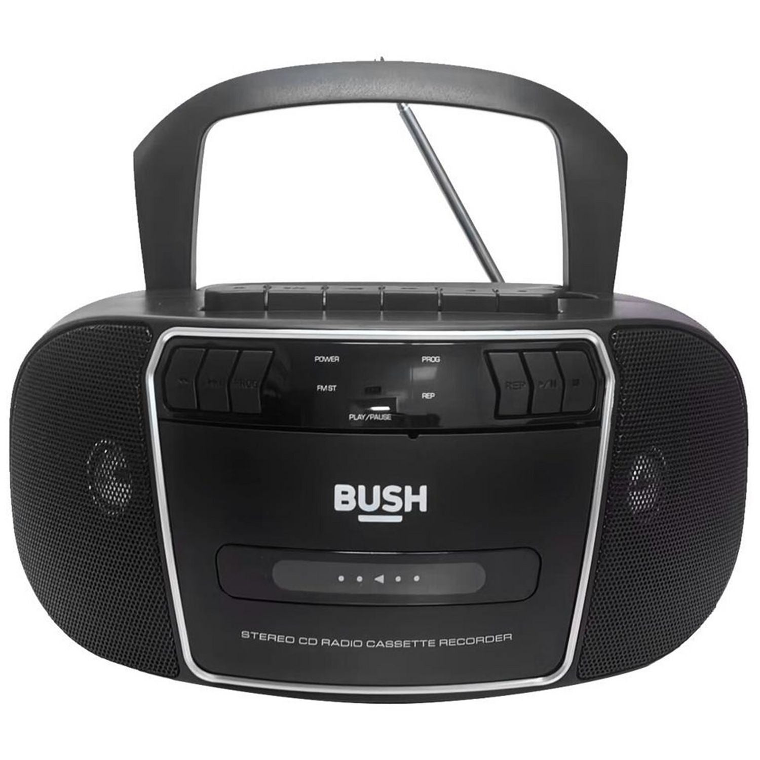 Bush portable CD boombox with FM radio and cassette recorder (British brand)