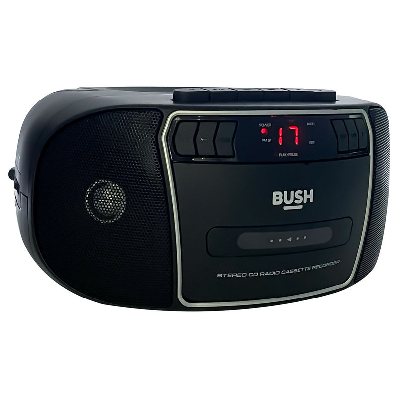 Bush portable CD boombox with FM radio and cassette recorder (British brand)