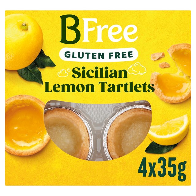 BFree Lemon Tarts   4 x 35g GOODS M&S   