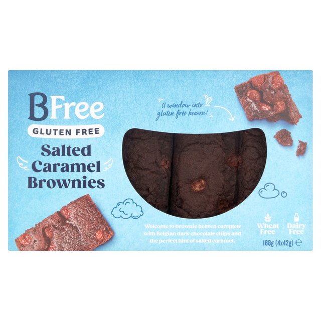 BFree Chocolate Brownies   4 x 42g GOODS M&S   