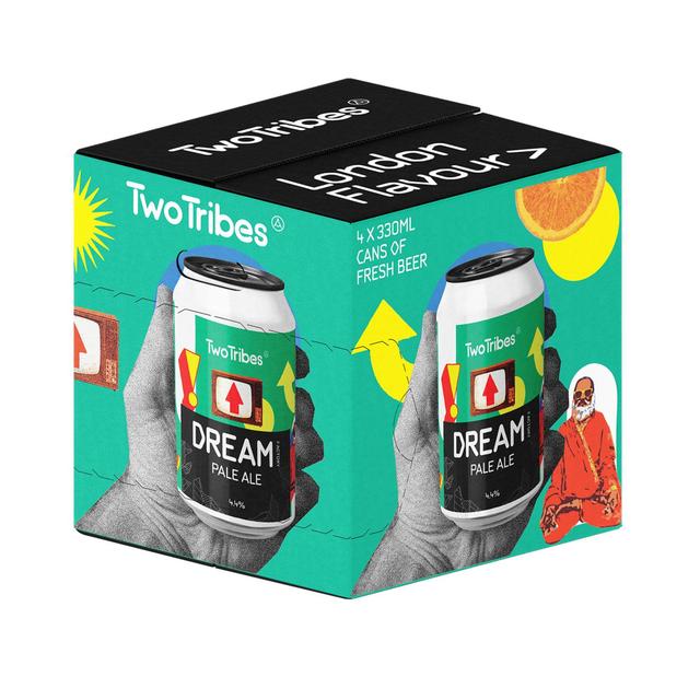 Two Tribes Dream Factory Pale Ale   4 x 330ml GOODS M&S   