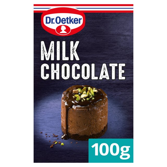 Dr. Oetker Milk Cooking Chocolate Bar   100g GOODS M&S   