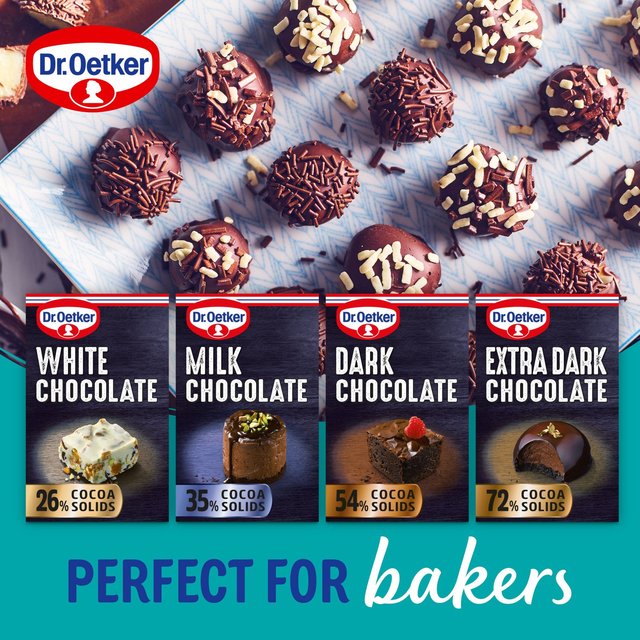 Dr. Oetker White Cooking Chocolate Bar   100g GOODS M&S   