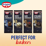 Dr. Oetker White Cooking Chocolate Bar   100g GOODS M&S   