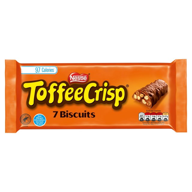 Toffee Crisp Chocolate Biscuit Bars Multipack   130g GOODS M&S   