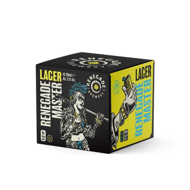 Renegade Master Lager   4 x 330ml GOODS M&S   