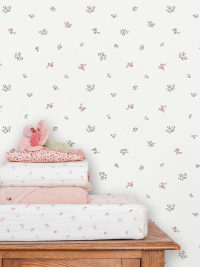 Next Little Dutch Whitepink Fairy Blossom Wallpaper 10m x 52cm- Buy online at McGrocer