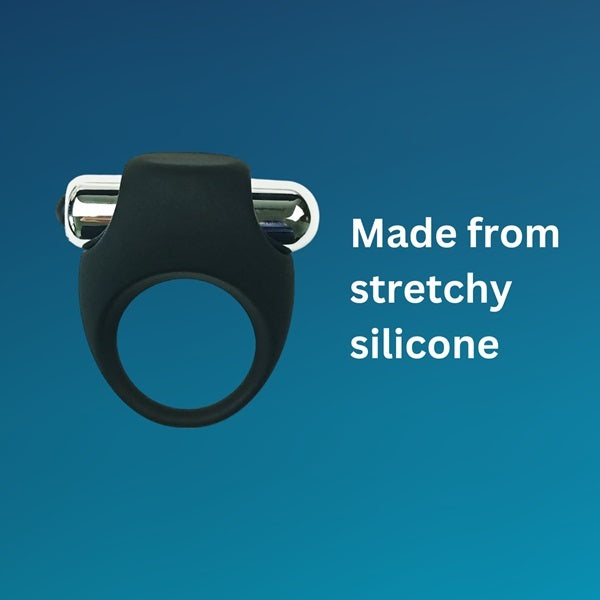 JoyRings silicone vibrating cock ring - British product