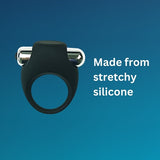 JoyRings silicone vibrating cock ring - British product