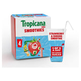 Tropicana Kids Strawberry & Banana Smoothie   4 x 150ml GOODS M&S   