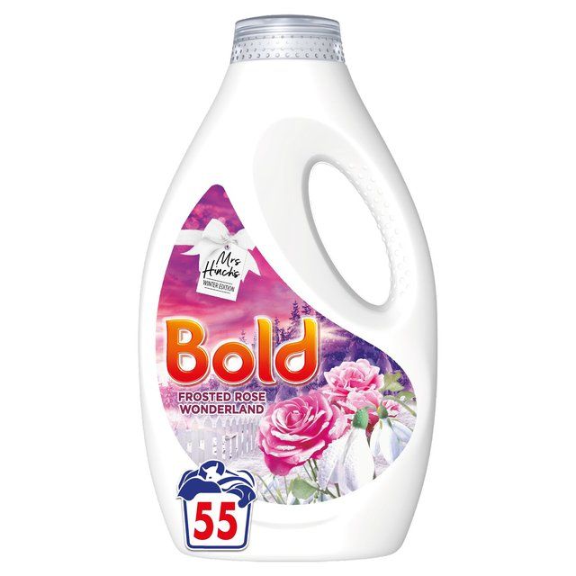 Bold 2in1 Washing Liquid Rose Wonderland 55 Washes   1925ml