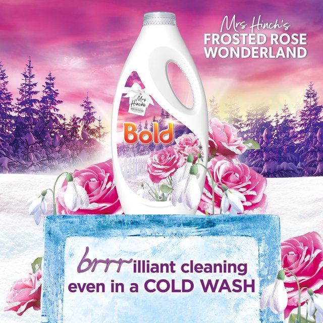 Bold 2in1 Washing Liquid Rose Wonderland 55 Washes   1925ml