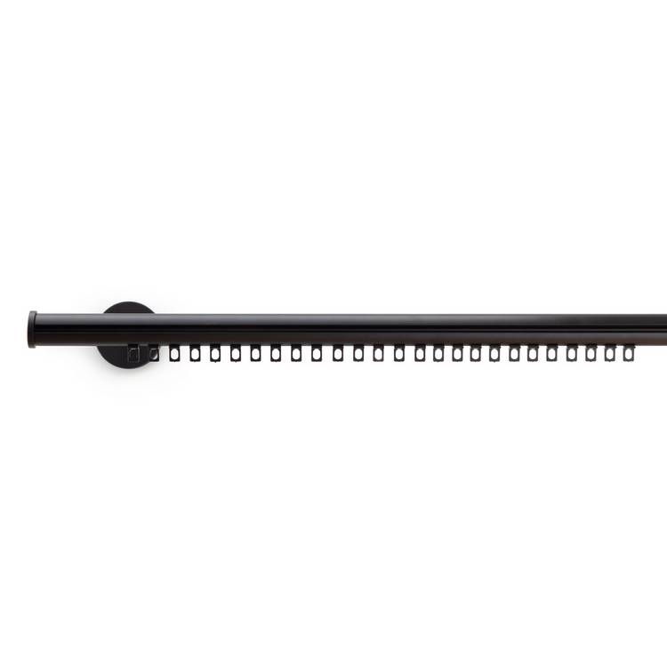 Argos Home black curtain track 200cm - British product