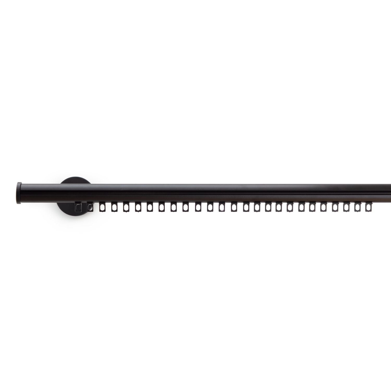 Argos Home black curtain track 200cm - British product